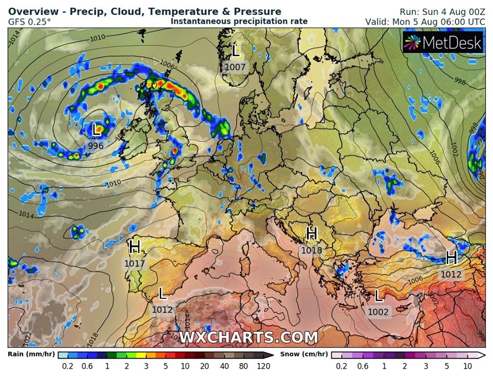 Циклон раскрутился: синоптик дала неутешительный прогноз на понедельник