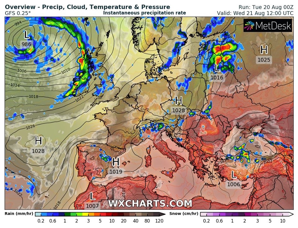 Спека в Україні посилиться, стовпчики термометрів сягнуть +35