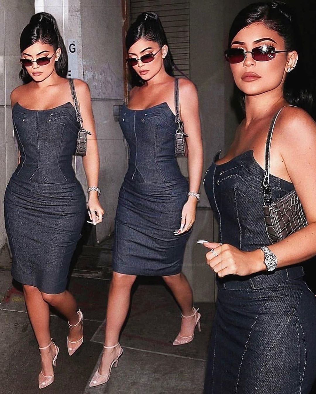 Жива Барбі: Кайлі Дженнер захопила пишними формами в облягаючому вбранні