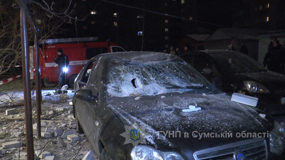 Вибух у Сумах: поліція назвала підозрюваного в пригоді