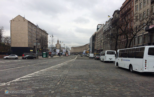 Затримання Саакашвілі: у центрі Києва перекрито рух на трьох вулицях