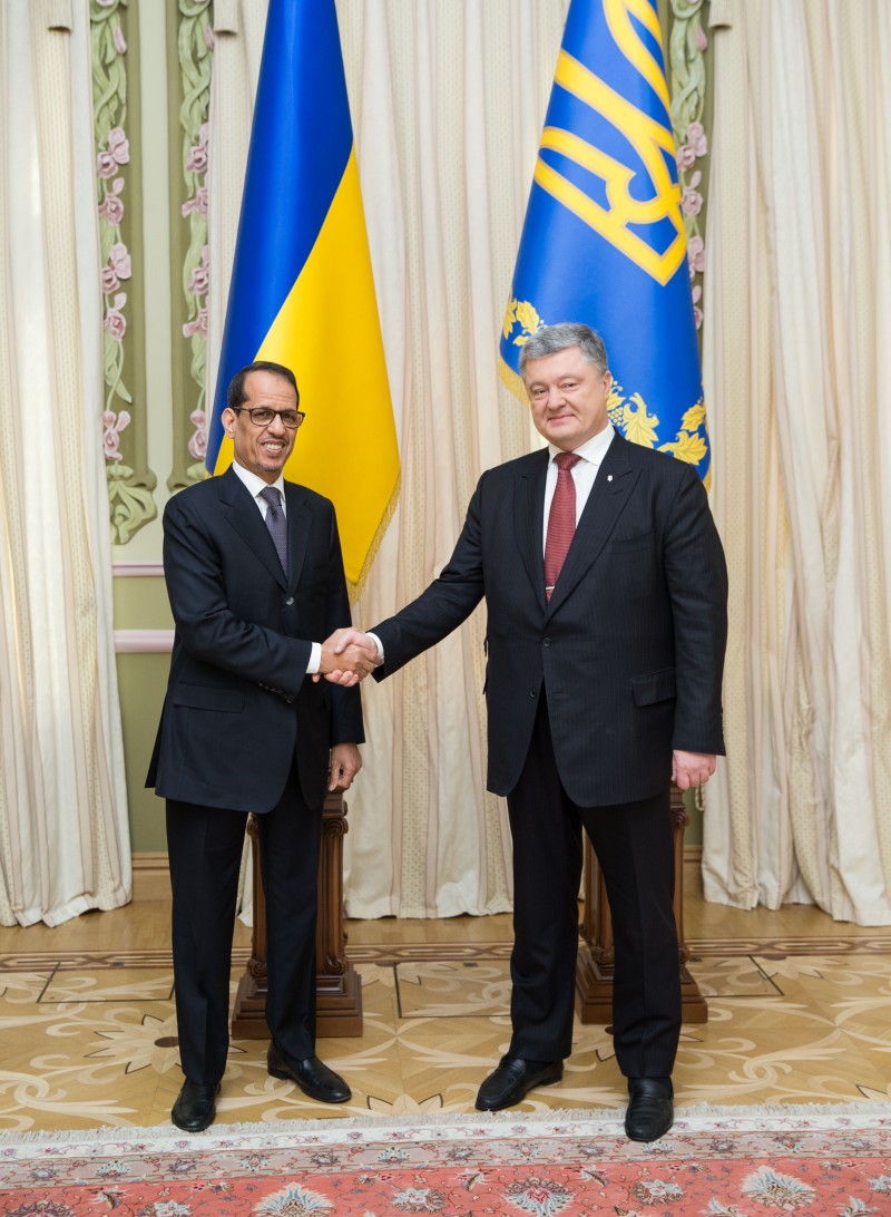 Порошенко прийняв вірчі грамоти у послів Гватемали, Чилі та Мавританії