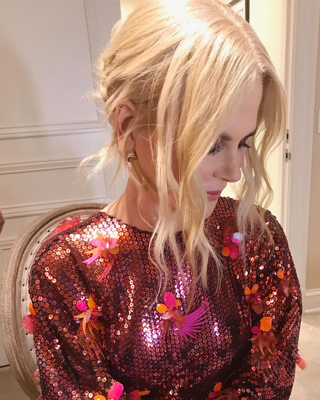 В роскошном платье и объятиях любимого: Николь Кидман показала редкий кадр с мужем