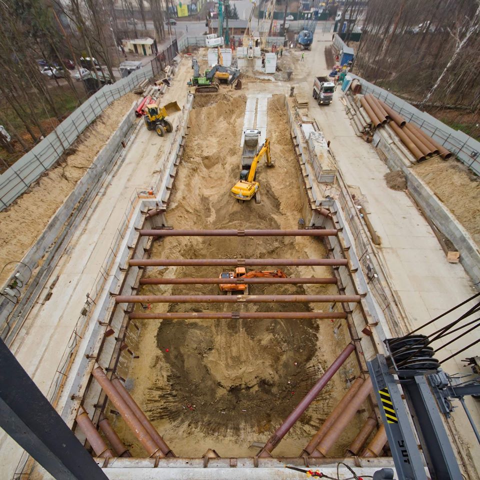 Новое метро в Киеве: появились фото будущей станции "Мостицкая"