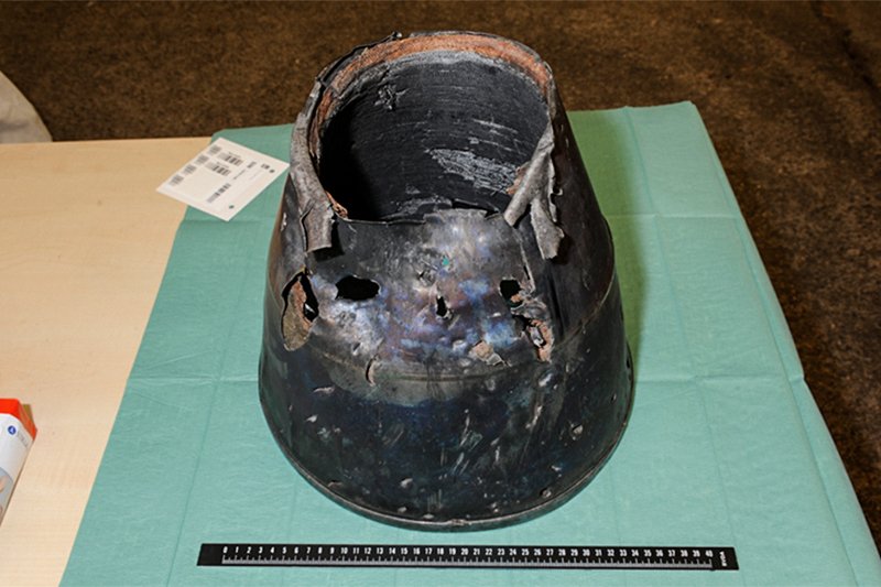 Фрагмент ракеты Бук