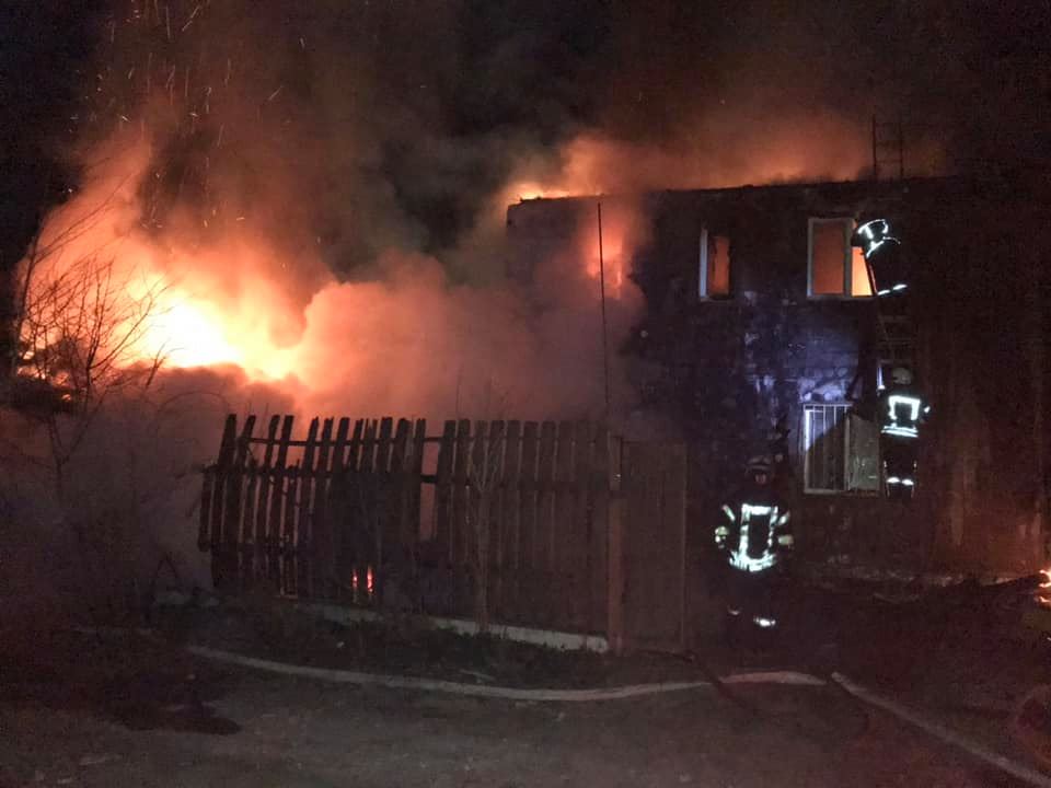 У відомого ветерана АТО згорів до тла будинок (фото)