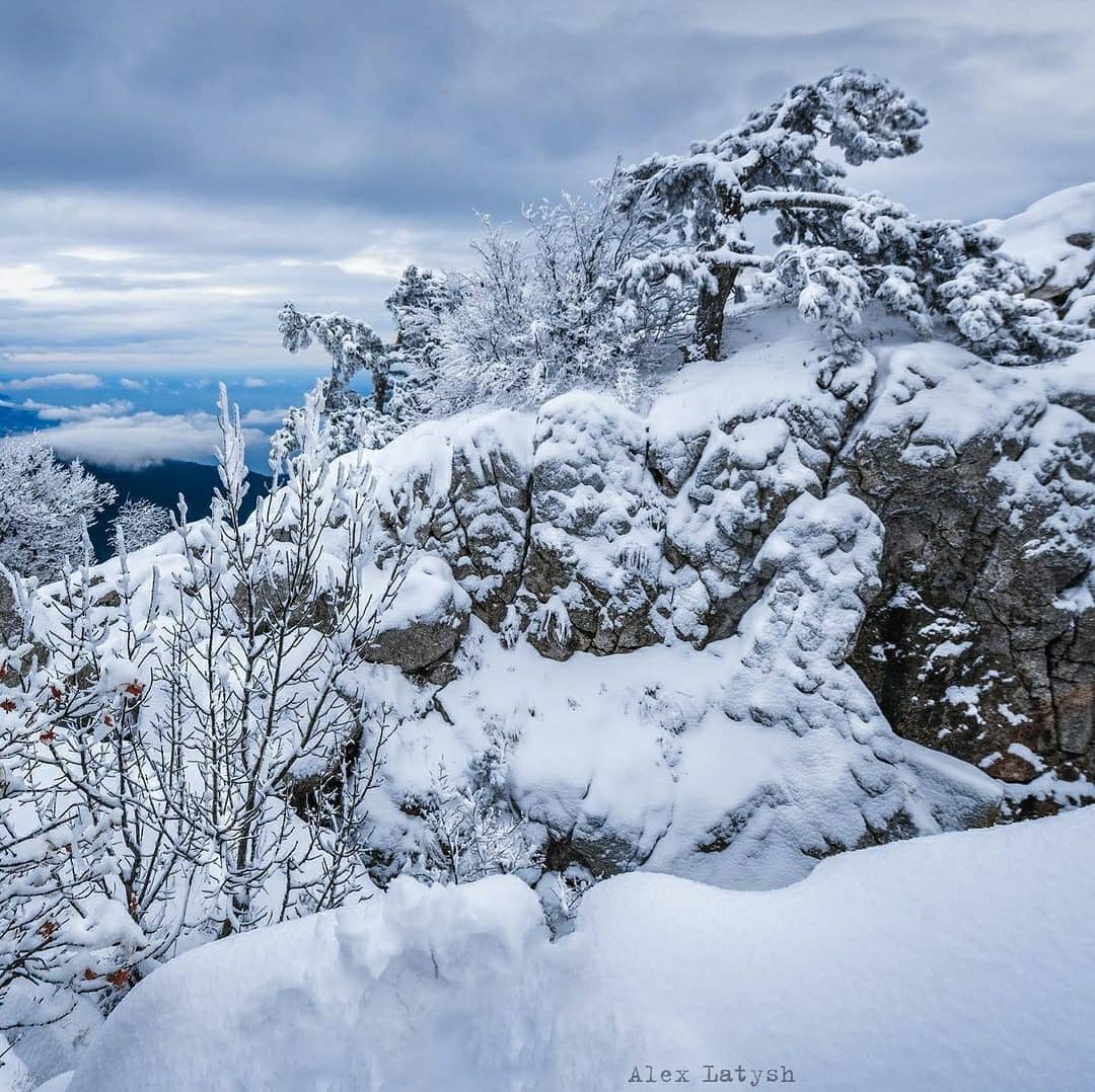 В Крим прийшла справжня зима: від краси перехоплює подих (фото, відео)