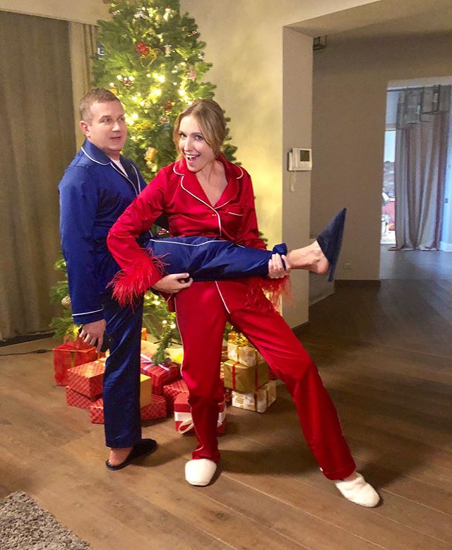 Вулкан эмоций: Осадчая и Горбунов повеселили пижамной вечеринкой и устроили флешмоб