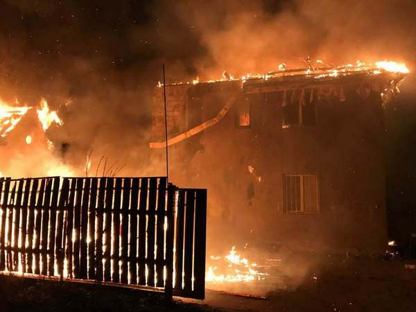 У відомого ветерана АТО згорів до тла будинок (фото)