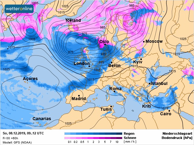 Налетит ветер и мокрый снег: синоптики предупреждают об ухудшении погоды
