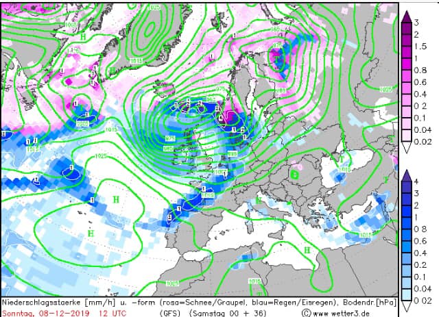 Мокрый снег и резкий ветер: где в Украине ждать непогоды