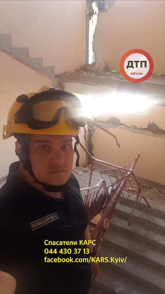 Вибух багатоповерхівки у Києві: з'явилися фото зсередини будинку