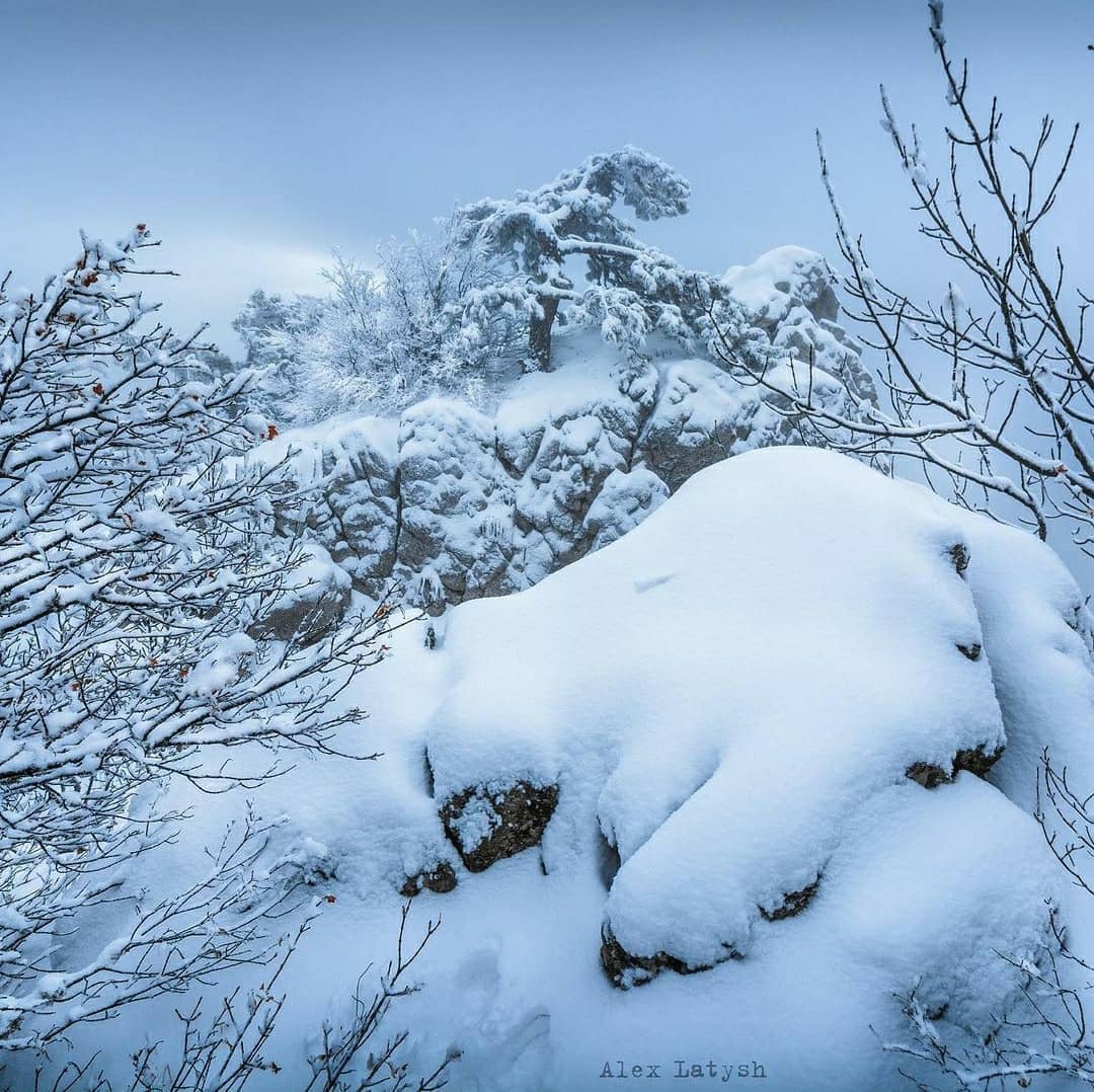 В Крим прийшла справжня зима: від краси перехоплює подих (фото, відео)