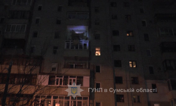 Вибух у Сумах: поліція назвала підозрюваного в пригоді