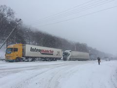 Негода в Україні: у Івано-Франківській області частково обмежили рух транспорту