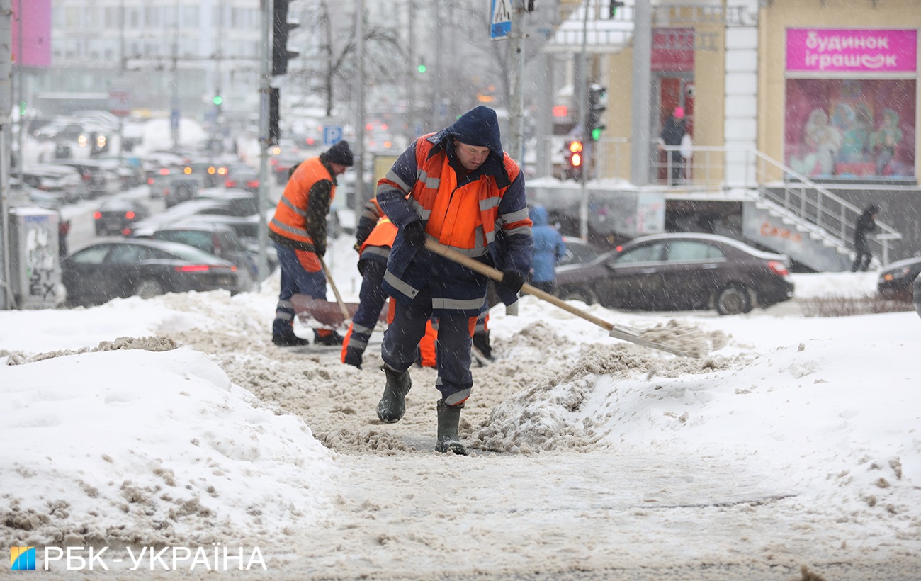 Засніжений Київ очима фотографа: що відбувається у столиці