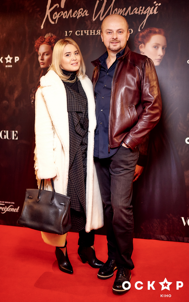Логунова и Ступка, сын Ротару и другие знаменитости на показе фильма "Мария – королева Шотландии"