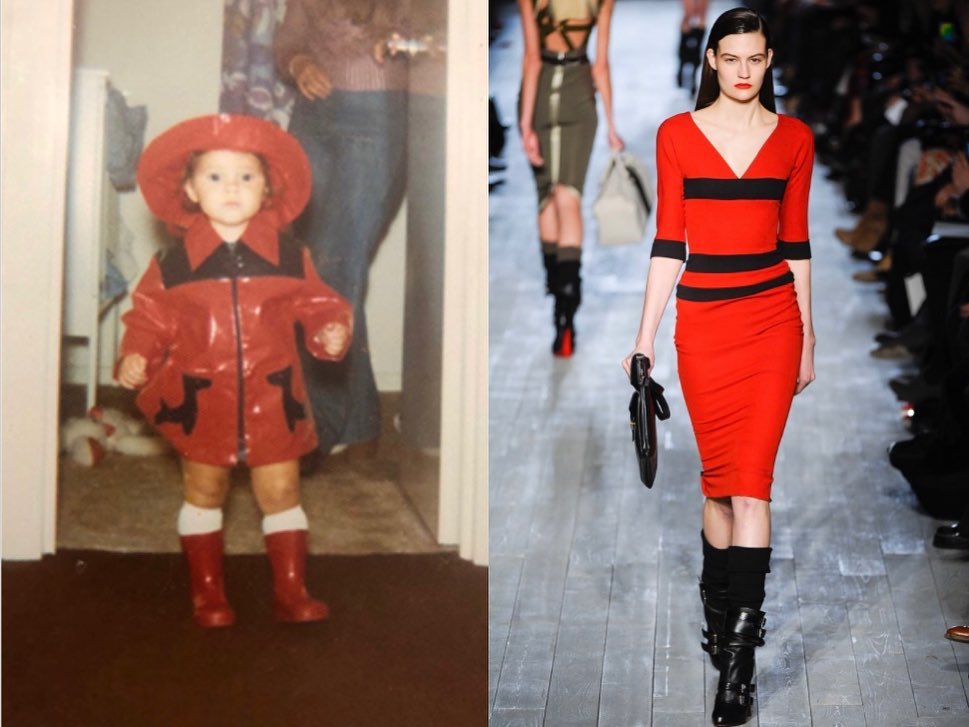 Маленька модниця: Вікторія Бекхем показала &quot;пророче&quot; фото з дитинства