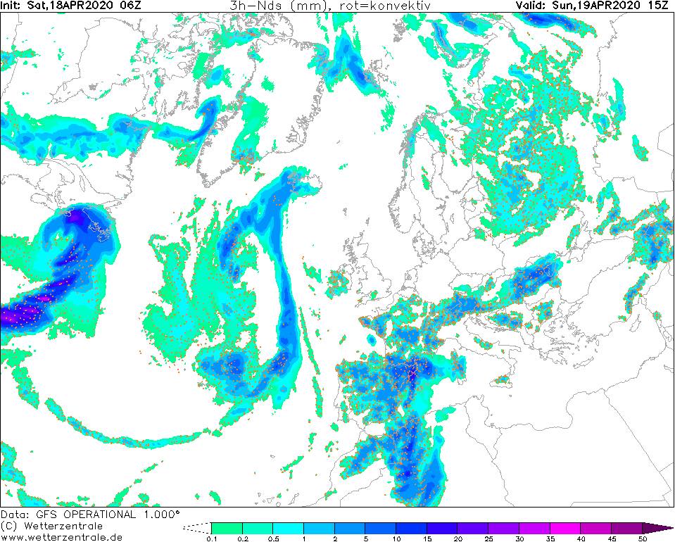 Дощі та заморозки: синоптики оновили прогноз на Великдень в Україні