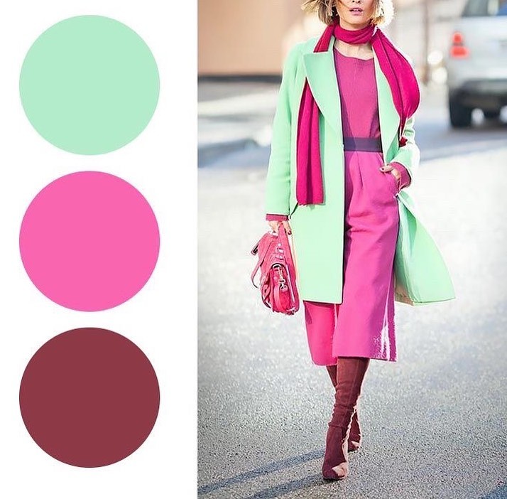 Как гармонично сочетать цвета в одежде: шпаргалка от дизайнера Андре Тана