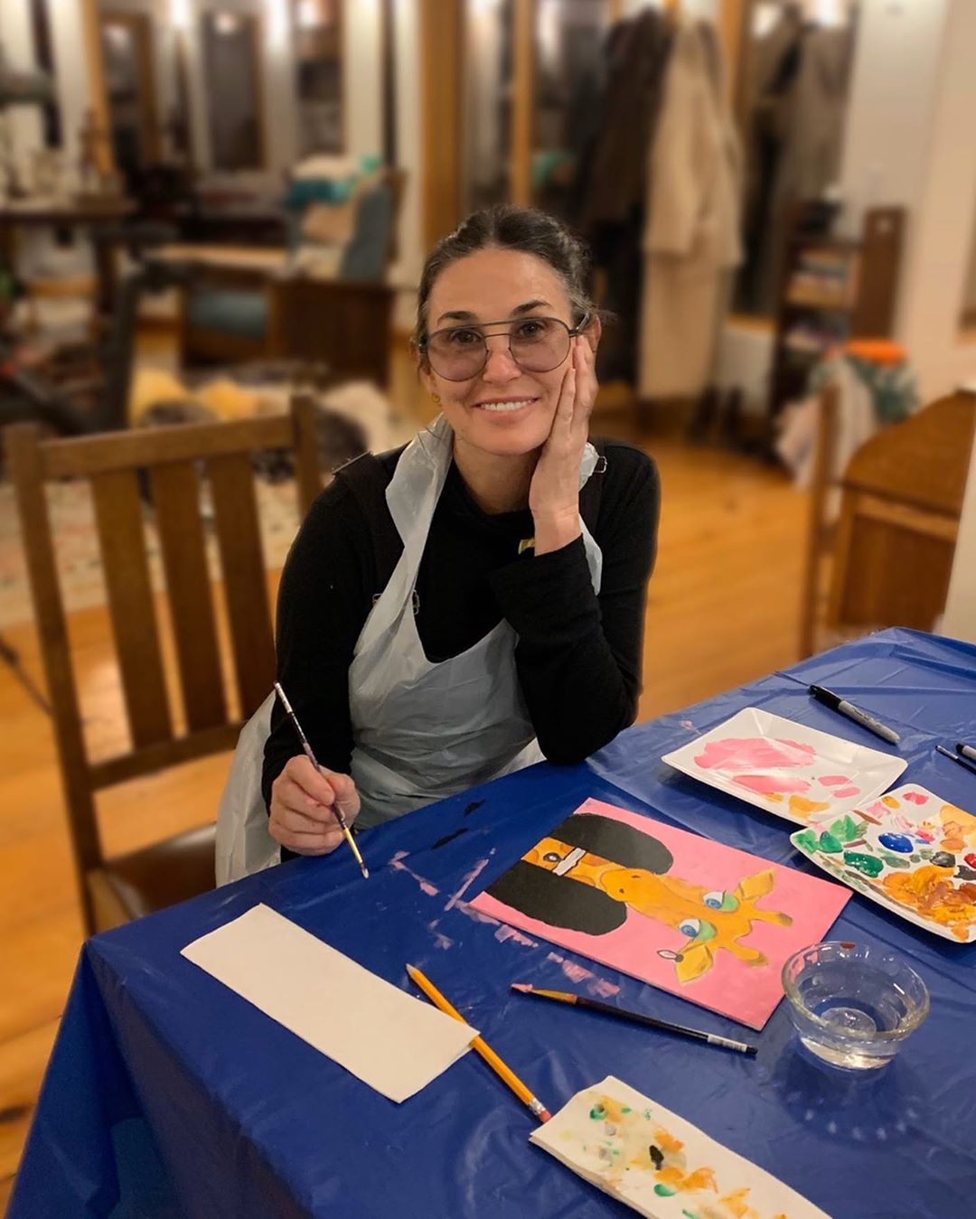 Я в захваті! Дружина Брюса Уілліса прокоментувала нове спільне фото чоловіка і Демі Мур