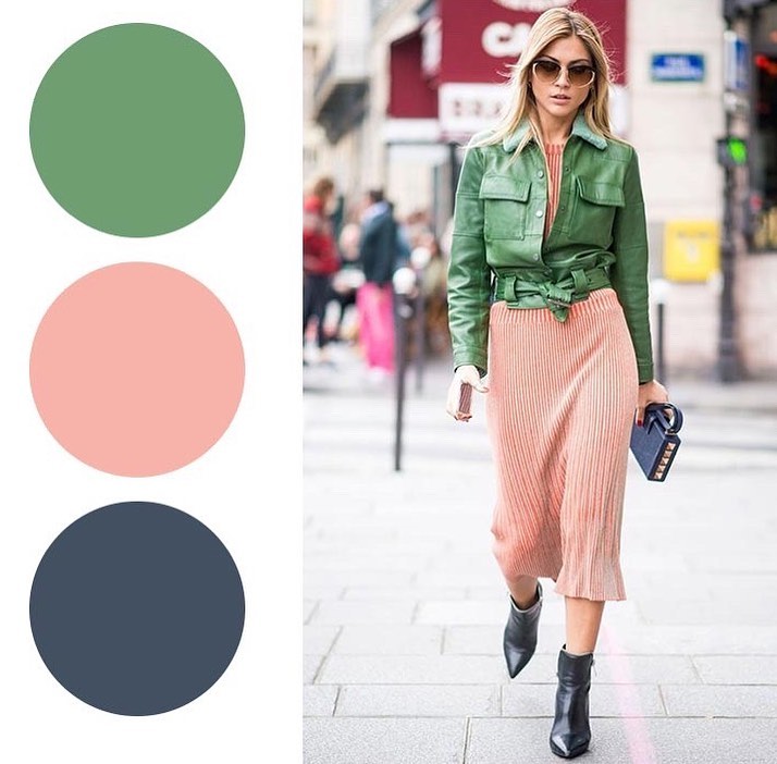 Как гармонично сочетать цвета в одежде: шпаргалка от дизайнера Андре Тана