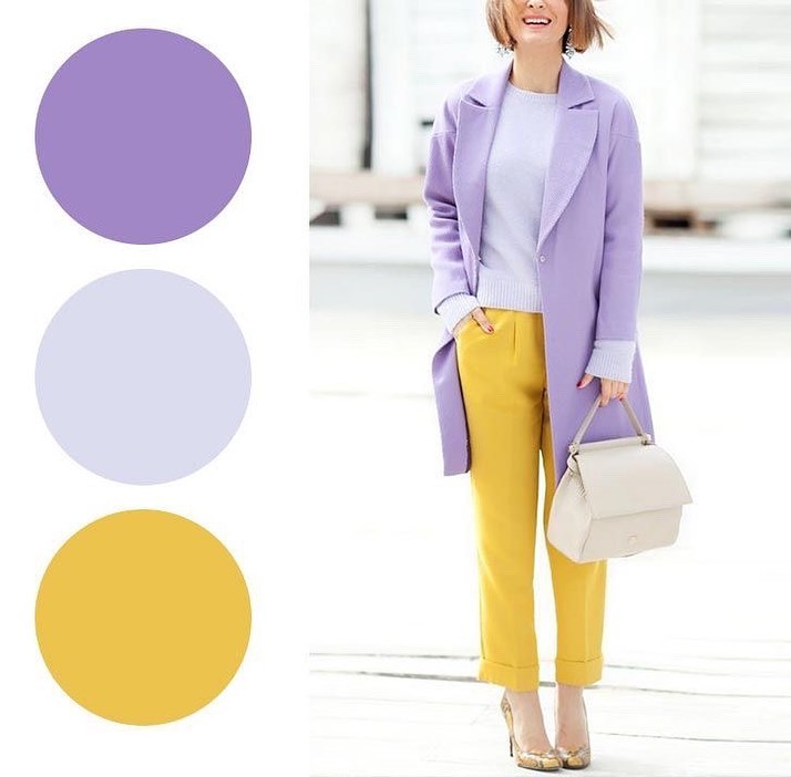 Как гармонично сочетать цвета в одежде: шпаргалка от дизайнера Андре Тана