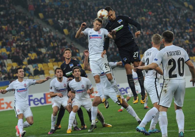 Заря - Герта 2-1: видео голов и обзор матча