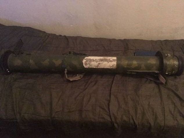 Служба безопасности обнаружила оружие российского производства в зоне АТО