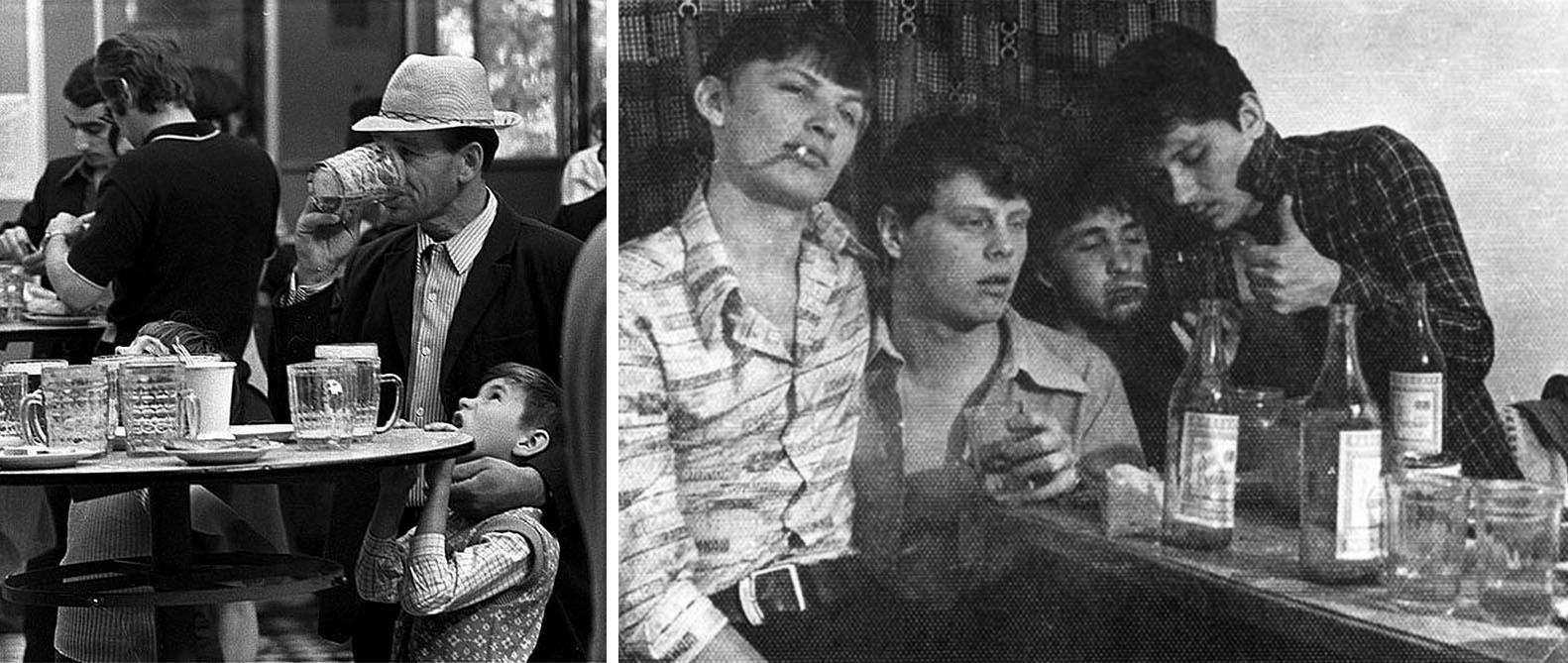 З'явилися правдиві фото життя "алкашів" в СРСР. На них складно дивитися без жаху