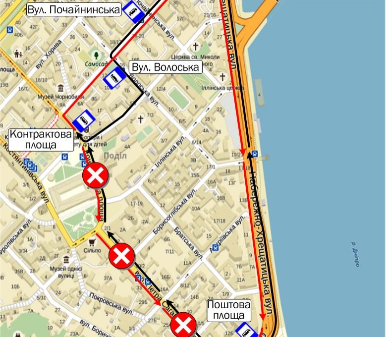 маршрут автобуса №62 31 июля