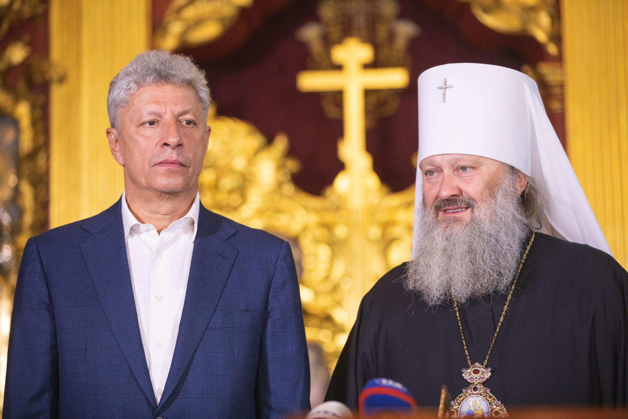 В ОПЗЖ у день &quot;тиші&quot; молились у Києво-Печерській лаврі за мир і благополуччя України