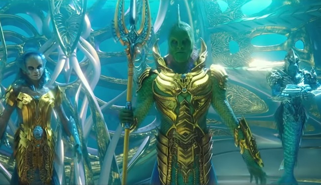 Кадр з фільму "Аквамен"