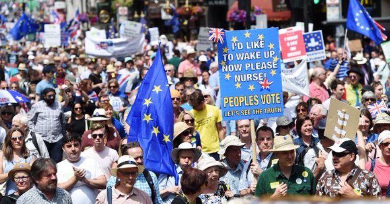 У Лондоні через Brexit протестують 100 тисяч британців