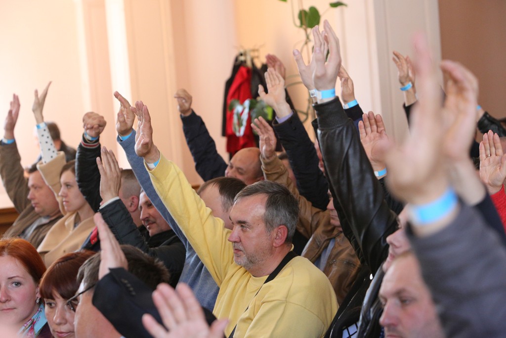 В &quot;Укрспирте&quot; новым председателем профкома избрали Виталия Сосницкого