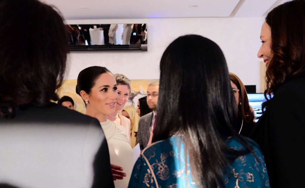 Настоящая принцесса: Меган Маркл в Марокко блистала в роскошном платье Dior