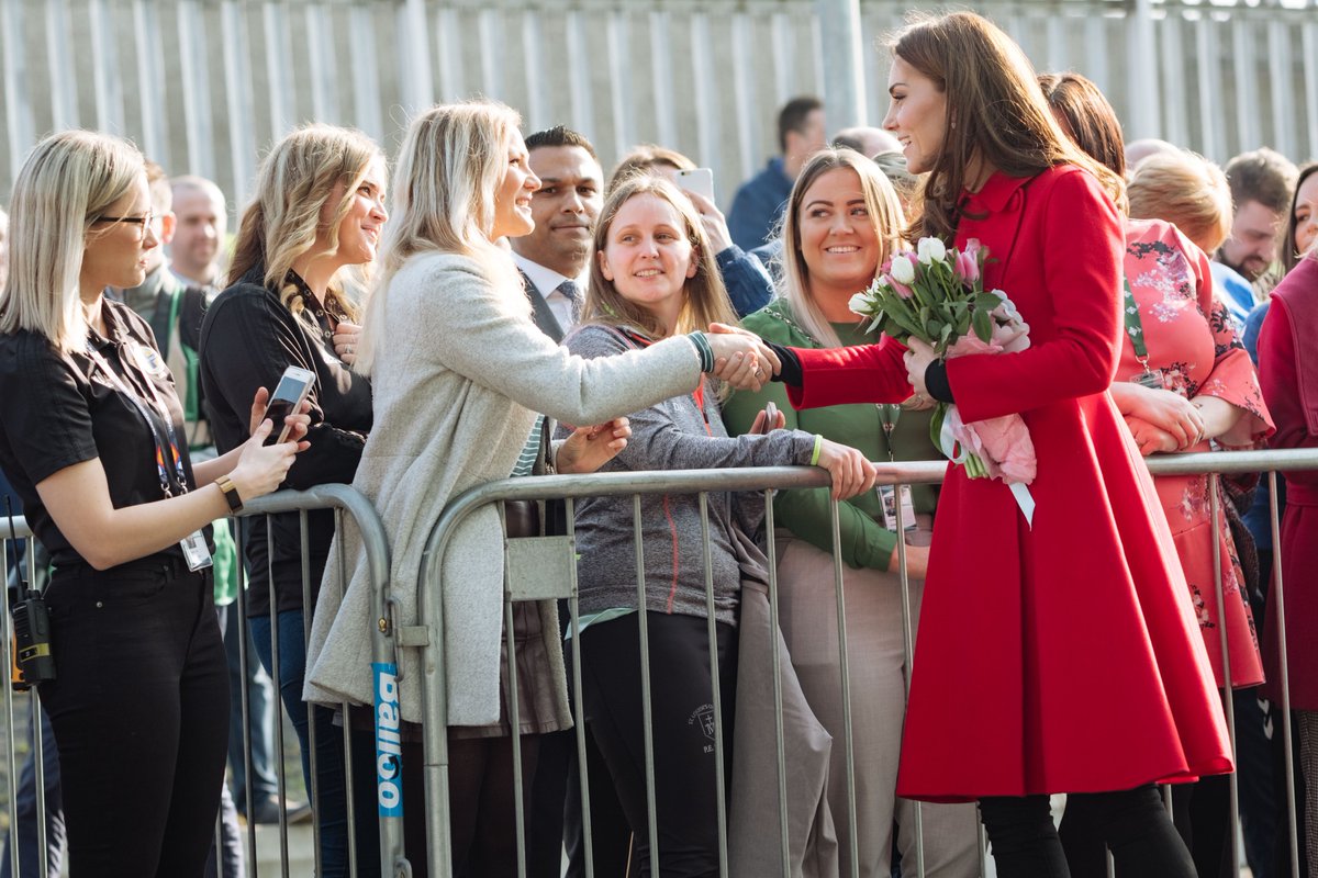 Кейт Міддлтон в пальто Carolina Herrera