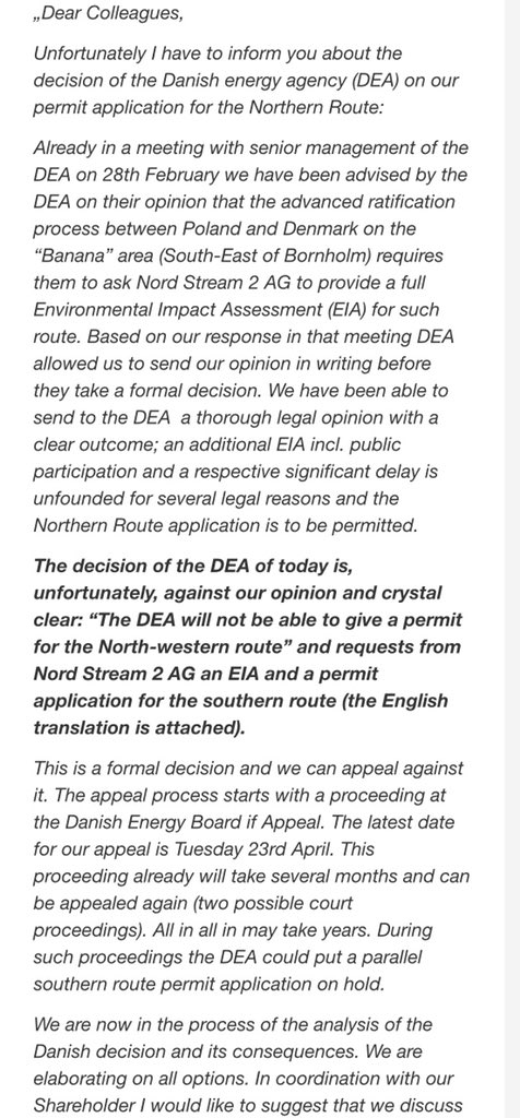 Запуск &quot;Северного потока-2&quot; может затянуться на годы