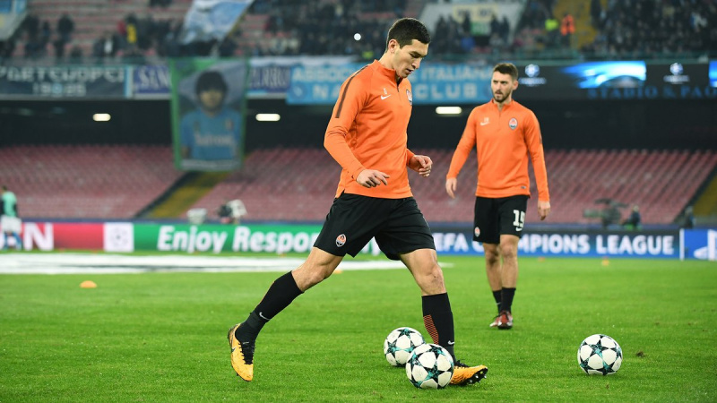 Наполи - Шахтер: онлайн трансляция (счет 3:0)