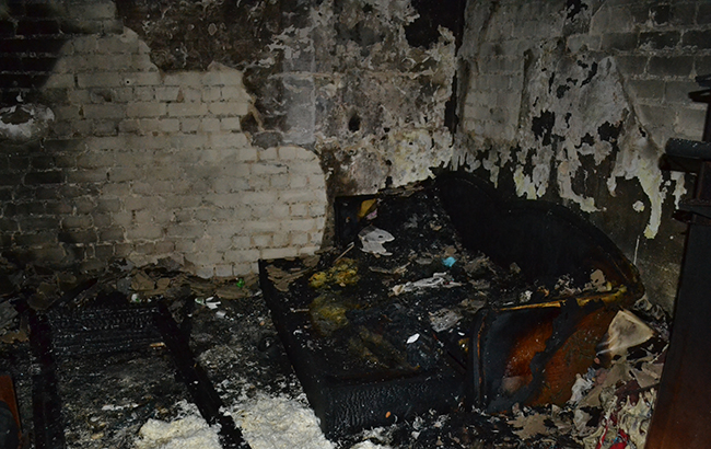 В Одессе во время пожара погиб маленький ребенок