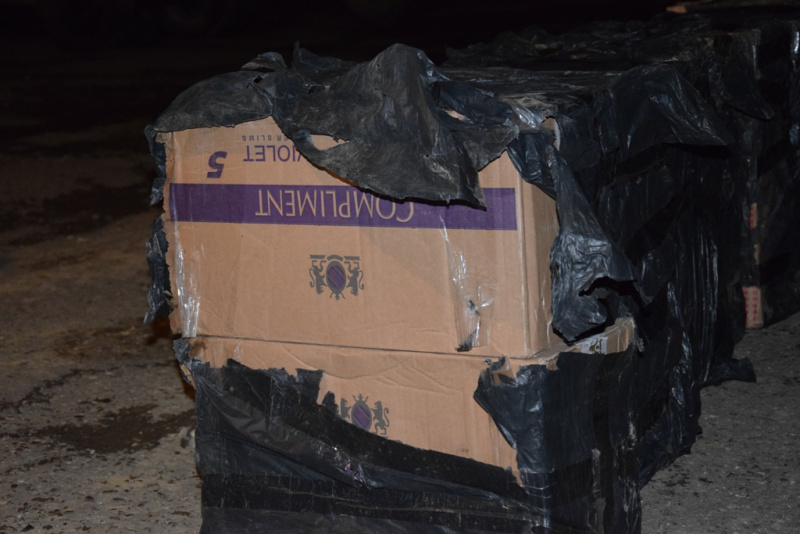 На границе задержано почти 9 тысяч пачек контрабандных сигарет