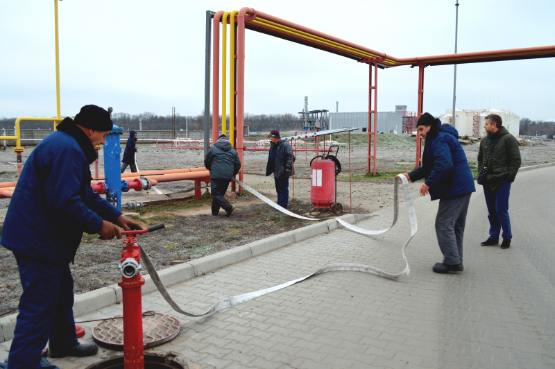 Сотрудники &quot;БРСМ&quot; Киевской области провели противопожарные тренировки
