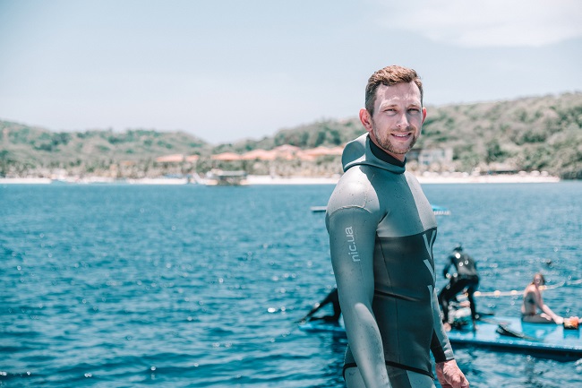 Фрідайвер з Дніпра Андрій Хветкевич