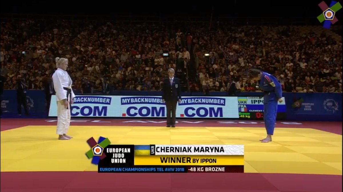 Українська дзюдоїстка Черняк виграла бронзу чемпіонату Європи