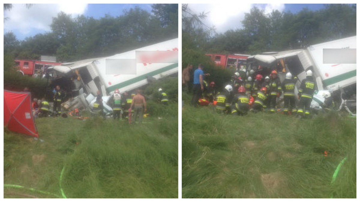 У Польщі автобус з дітьми зіткнувся з вантажівкою, госпіталізовано 20 осіб