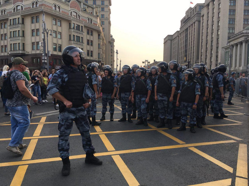 У Росії поліція затримала близько 300 учасників акції проти пенсійної реформи