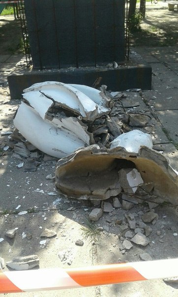 В Макіївці  знесли пам'ятник Леніну