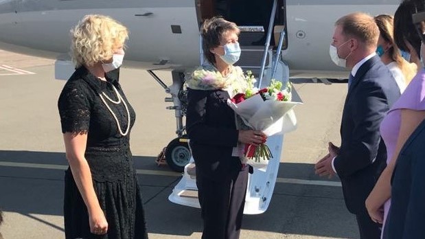 Почався перший в історії візит президента Швейцарії до України