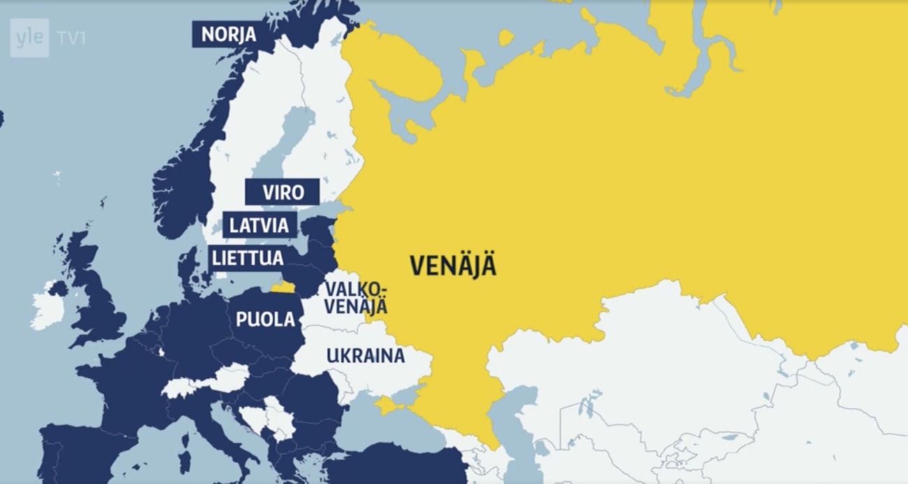 Фінський телеканал показав мапу світу з нібито російським Кримом