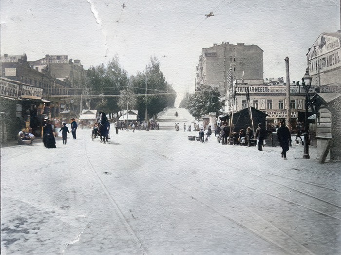 Бессарабка в Киеве 100 лет назад и сейчас: в сети показали уникальные фото